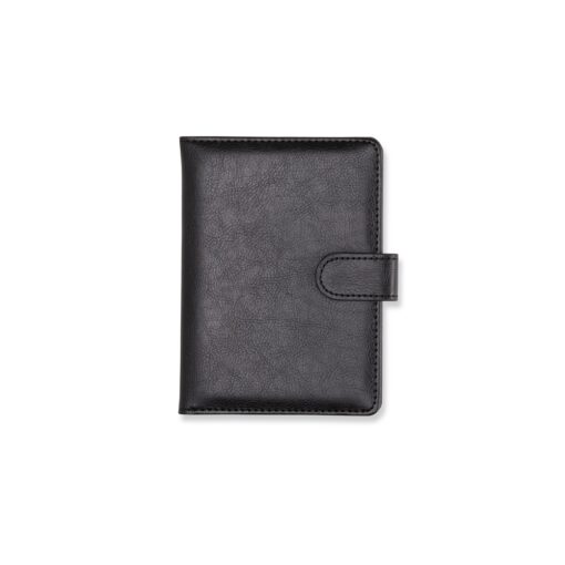 Porta-Passaporte PU em Petrópolis – Preto