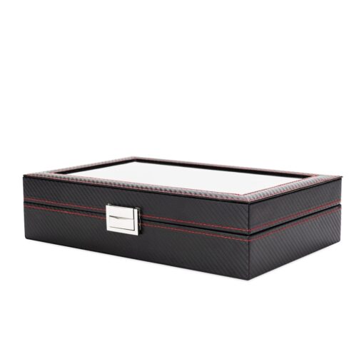 Porta-Relógios Personalizado Vidro - Transparente SPX-07832-PRE