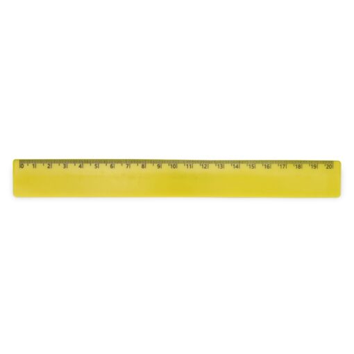 Régua Personalizada Plástica - Amarelo SPX-13724A-AMA