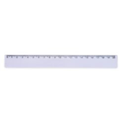 RÉGUA PLÁSTICA 20CM SPX-13724A-BCO NA COR BRANCO