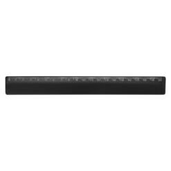 RÉGUA PLÁSTICA 20CM SPX-13724A-PRE NA COR PRETO