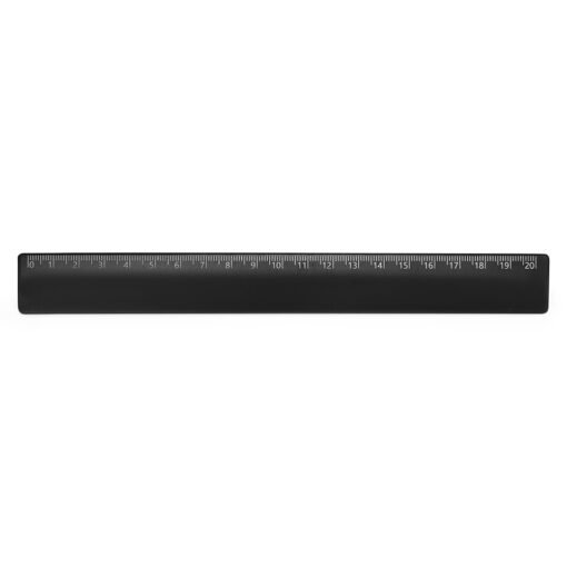 RÉGUA PLÁSTICA 20CM SPX-13724A-PRE NA COR PRETO