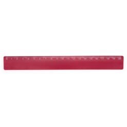 RÉGUA PLÁSTICA 20CM SPX-13724A-VM NA COR VERMELHO