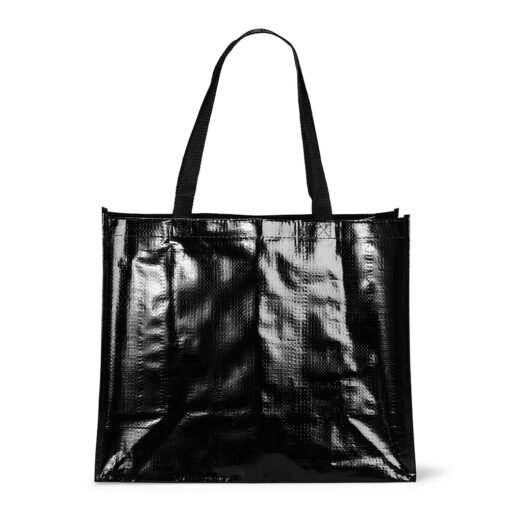 SACOLA PP METALIZADA SPX-09244-PRE NA COR PRETO