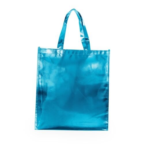 SACOLA TNT METALIZADO SPX-09142-AZC NA COR AZUL