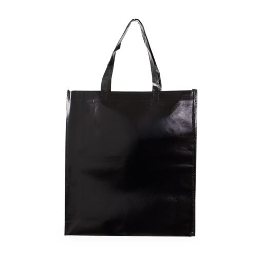 SACOLA TNT METALIZADO SPX-09142-PRE NA COR PRETO