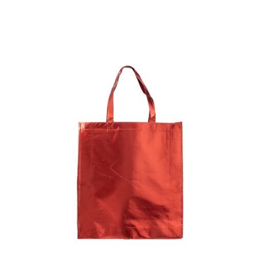 SACOLA TNT METALIZADO SPX-09142-VM NA COR VERMELHO