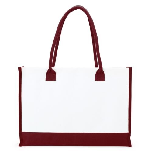 SACOLA DE LONA SPX-18845-VIN NA COR VERMELHO