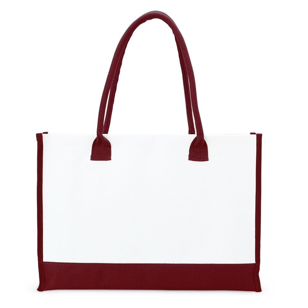 SACOLA DE LONA SPX-18845-VIN NA COR VERMELHO
