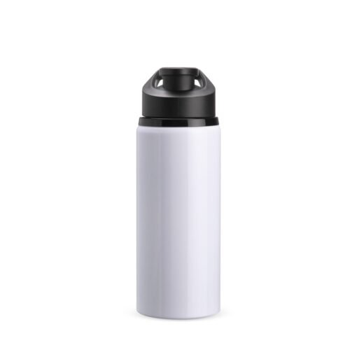 Squeeze Personalizado Alumínio 650Ml na cor branco