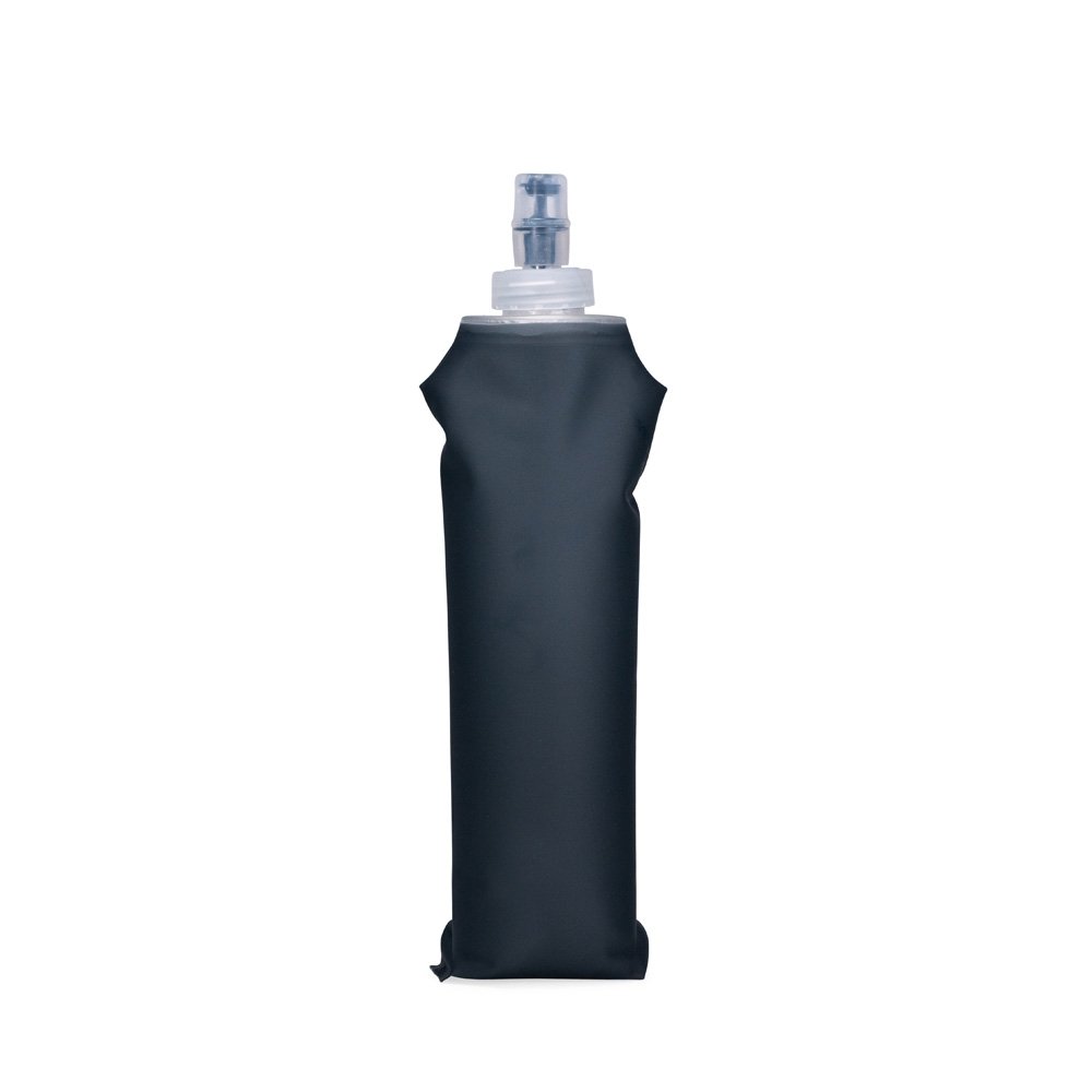 SQUEEZE DOBRÁVEL TPU 500ML SPX-09228-PRE NA COR PRETO