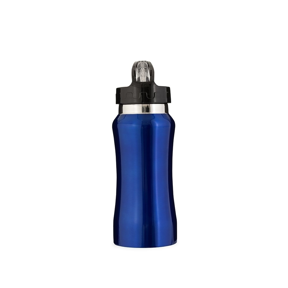 Squeeze Personalizado Inox 500Ml - Azul | Brindes Brasil