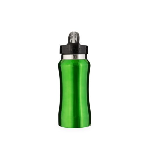 Squeeze Personalizado Para Empresas Inox 500Ml na cor verde