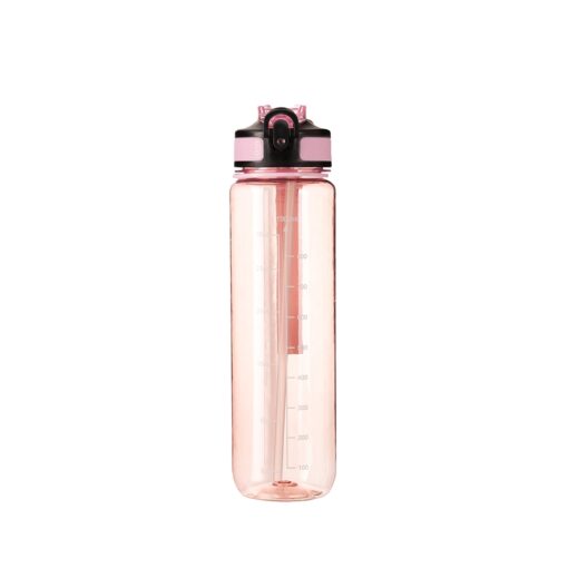 Squeeze Para Brindes Plástico 1,05L na cor rosa