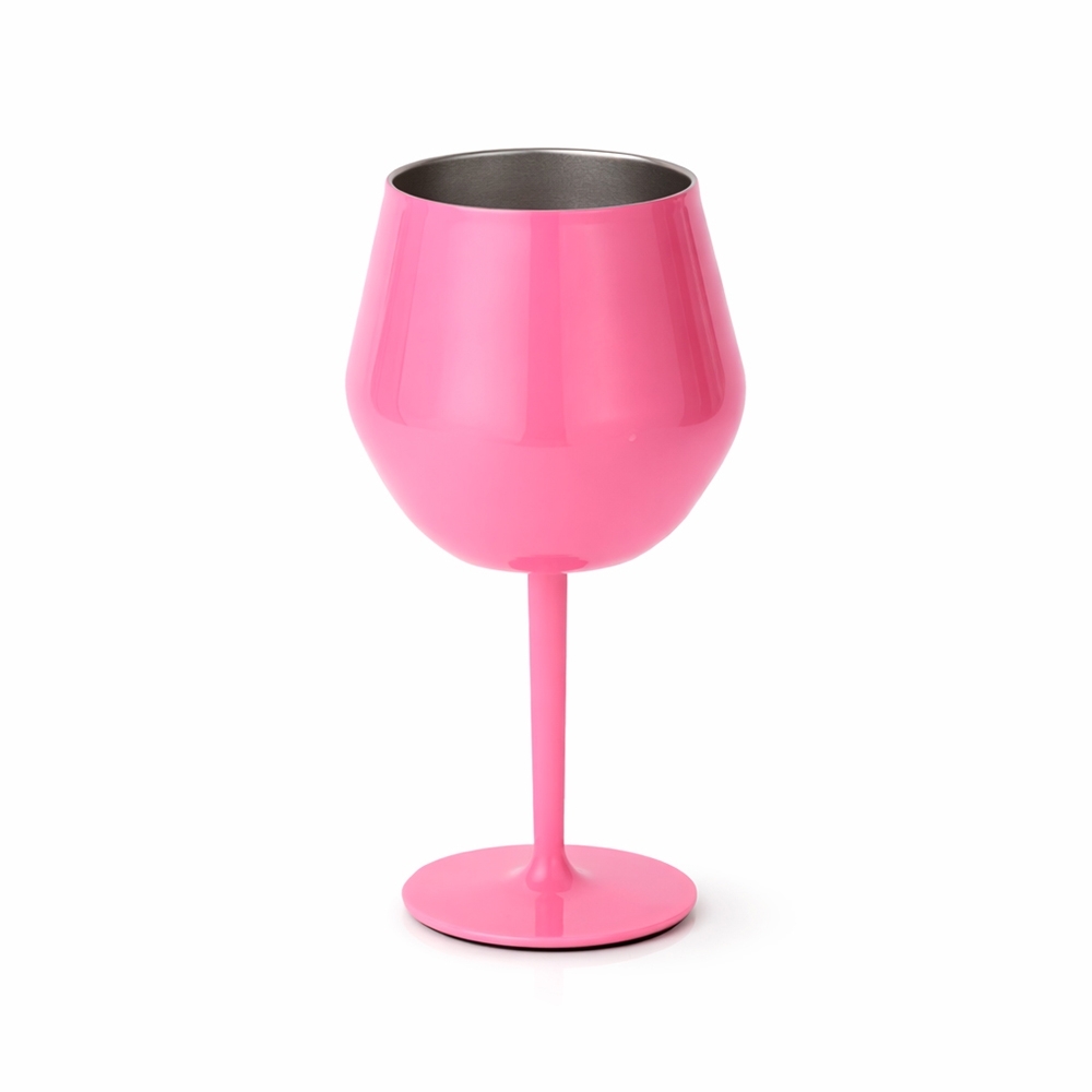 Taça Térmica 350ml em Bagé – Rosa | Brinde Personalizado