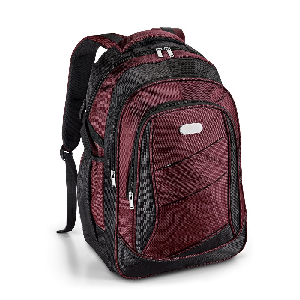 Mochila para notebook 15'6'' em 1680D e 300D SP-11112-115 na cor Bordô