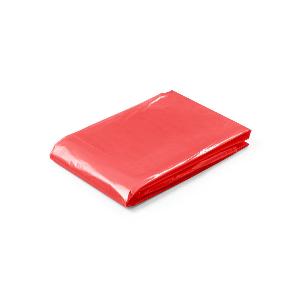 Capa de chuva de tamanho único SP-11143-105 na cor Vermelho