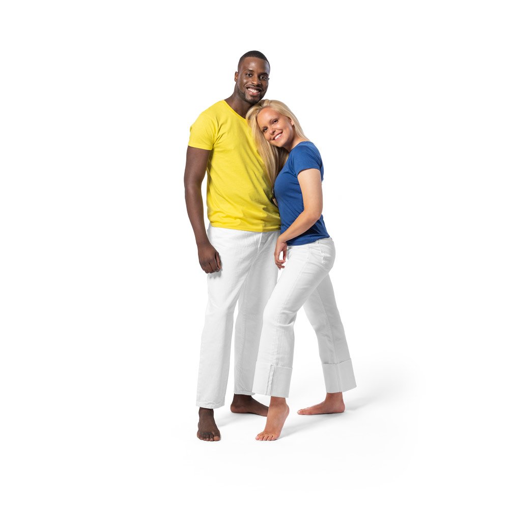Camiseta unissex de corte regular SP-30508-102-G na cor Rosa