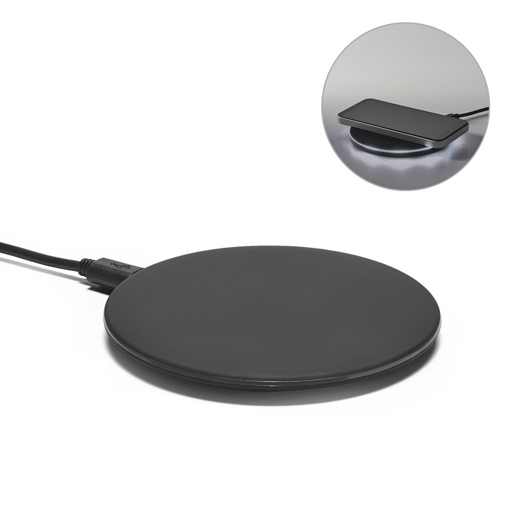 Carregador por indução super-rápido em ABS (15W) SP-57908-103 na cor Preto
