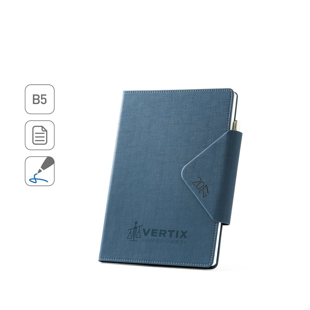 Agenda B5 SP-66058-104 na cor Azul