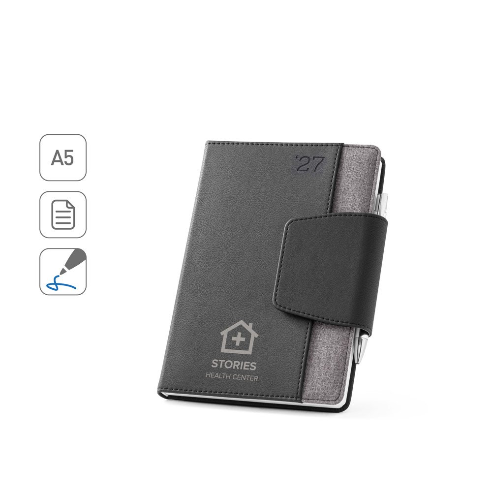 Agenda A5 SP-66088-104 na cor Azul