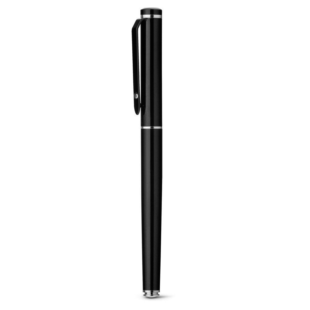 Caneta roller em metal SP-81198-106 na cor Branco