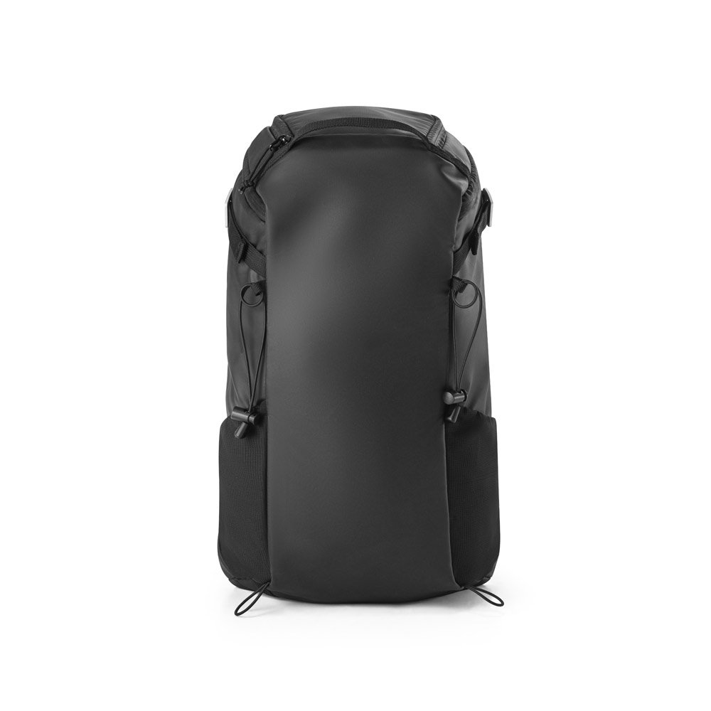 Mochila Hiking (14") com revestimento à prova de água em 600D poliéster reciclado e 210D poliéster reciclado (18 L) SP-92092-103 na cor Preto