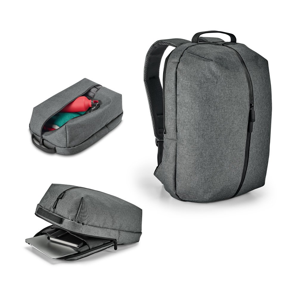 Mochila para notebook 15'6'' em 600D de alta densidade SP-92168-113 na cor Cinza