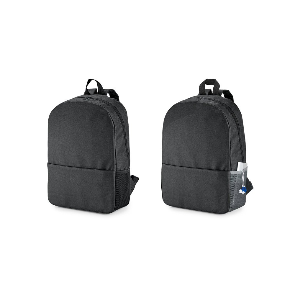 Mochila para notebook (15'6'') em 600D com compartimento almofadado (16 L) SP-92288-103 na cor Preto