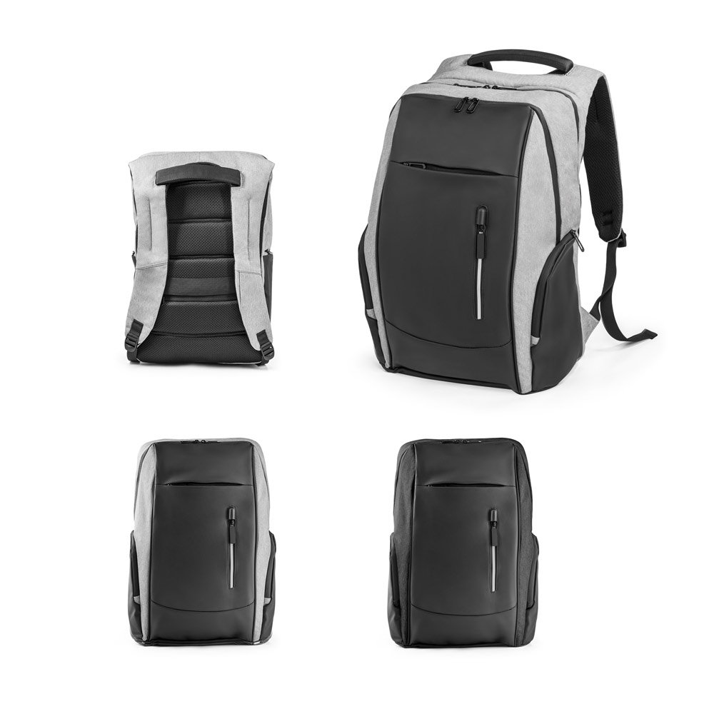 Mochila para notebook (17") em 900D e Tarpaulin (30 L) SP-92320-133 na cor Cinza escuro