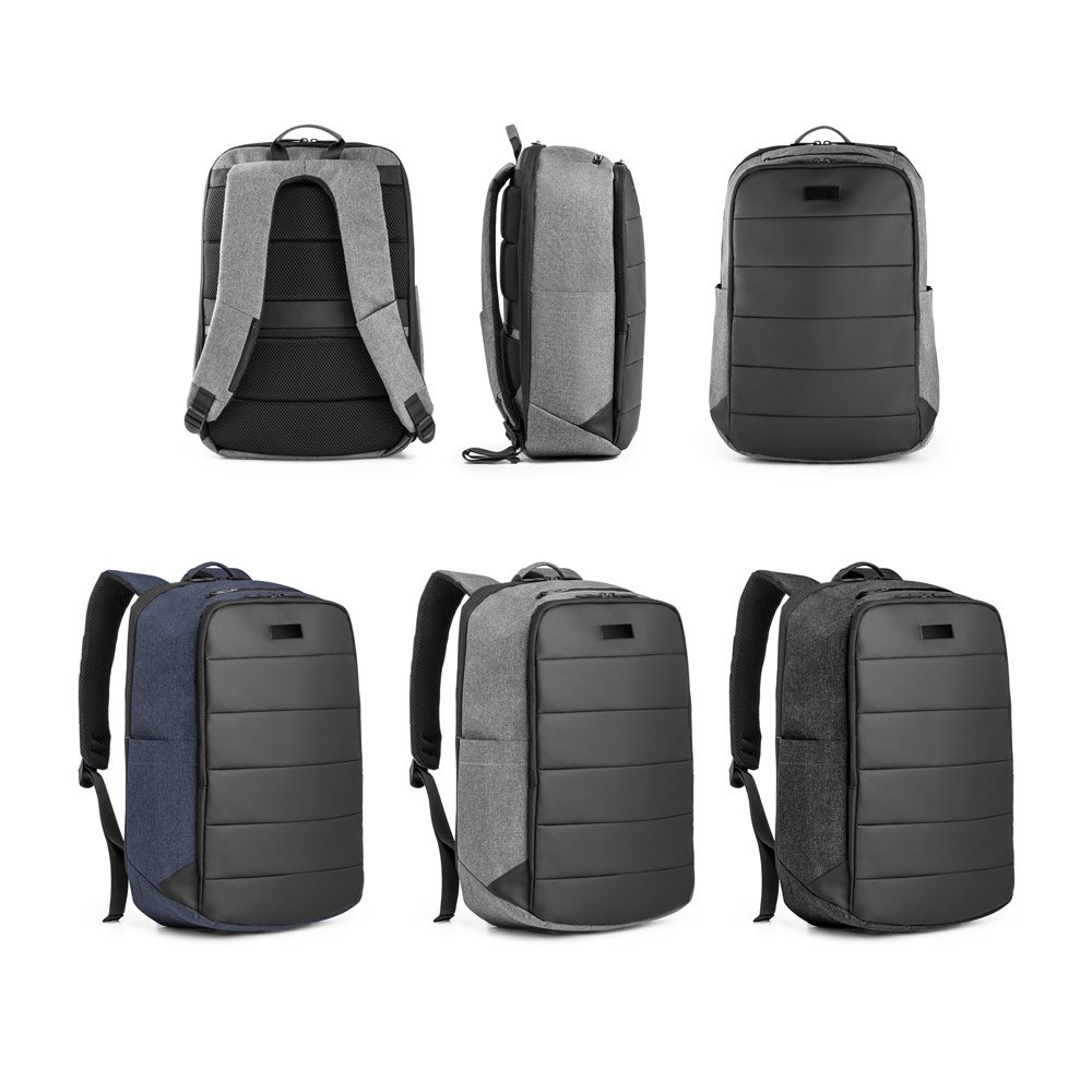 Mochila para notebook (17") em 300D de alta densidade (21 L) SP-92322-104 na cor Azul
