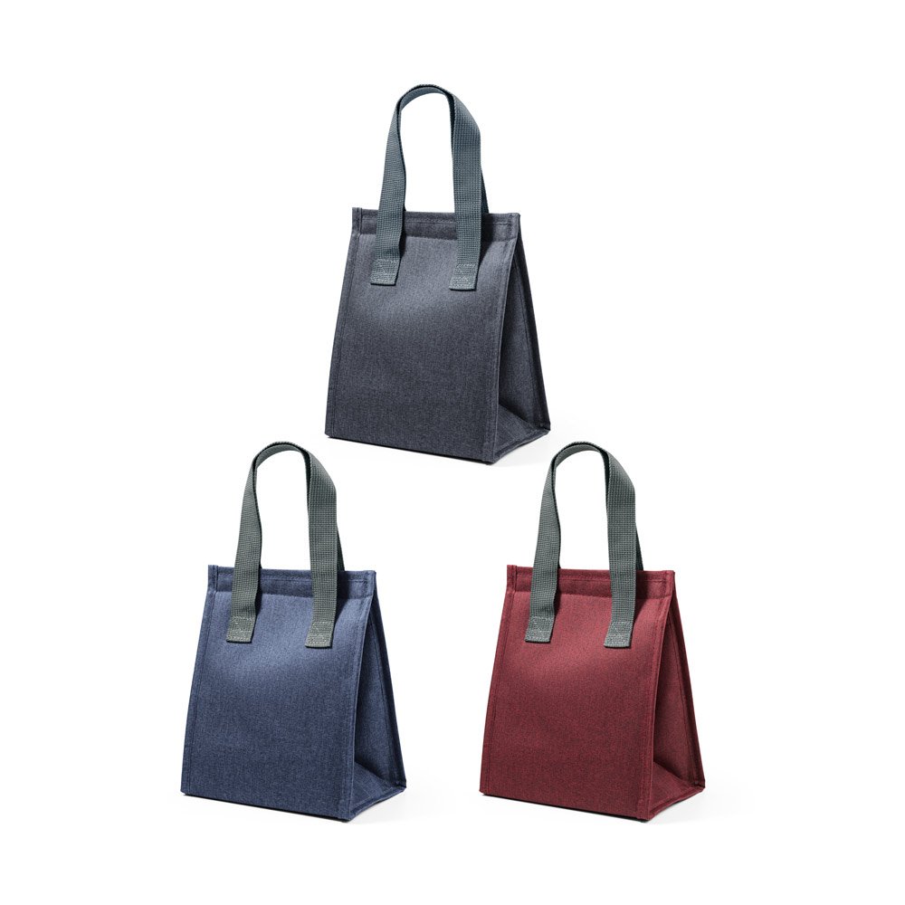 Bolsa térmica em 300D de alta densidade 6 L SP-92349-105 na cor Vermelho