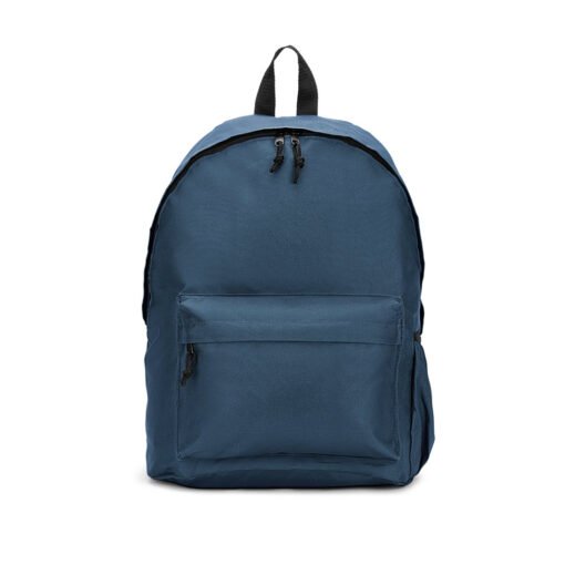 Mochila em poliéster reciclado 600D com bolso frontal espaçoso (20 L) SP-92375-104 na cor Azul