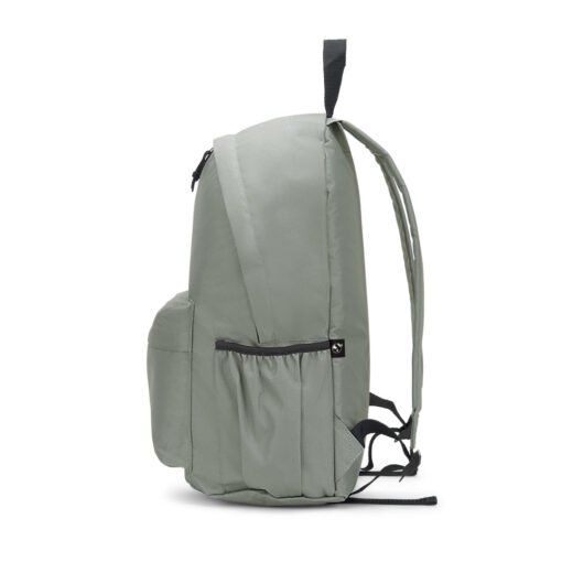Mochila em poliéster reciclado 600D com bolso frontal espaçoso (20 L) SP-92375-123 na cor Cinza claro - Imagem 4