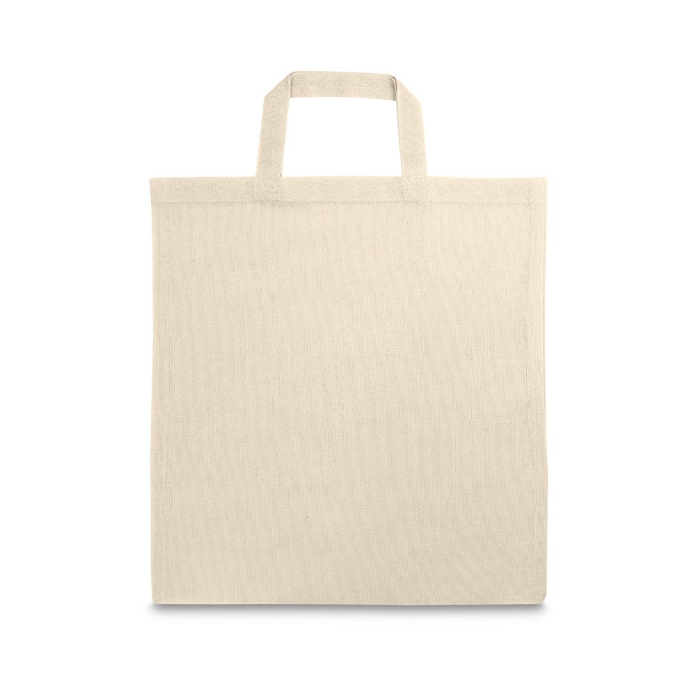 Sacola 100% algodão (100 g/m²) SP-92415-150 na cor Natural claro