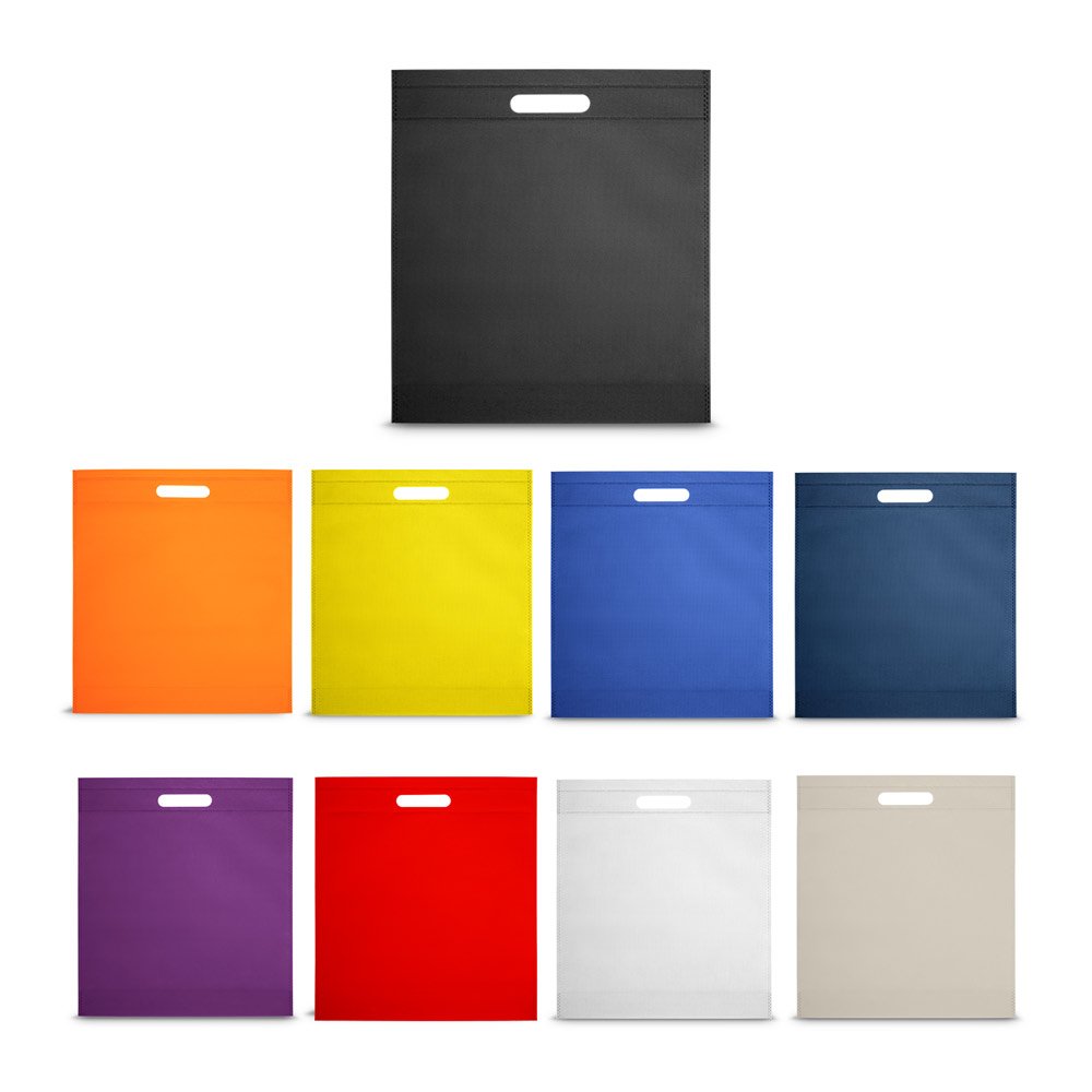 Sacola em non-woven (80 g/m²) SP-92499-105 na cor Vermelho