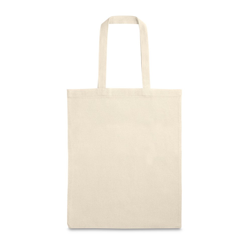 Sacola 100% algodão (120 g/m²) SP-92531-150 na cor Natural claro