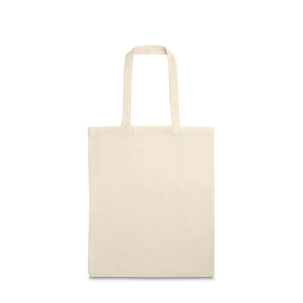 Sacola 100% algodão (120 g/m²) SP-92532-150 na cor Natural claro