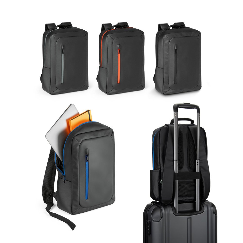 Mochila para notebook (15'6'') em 600D com revestimento à água (10 L) SP-92637-114 na cor Azul royal