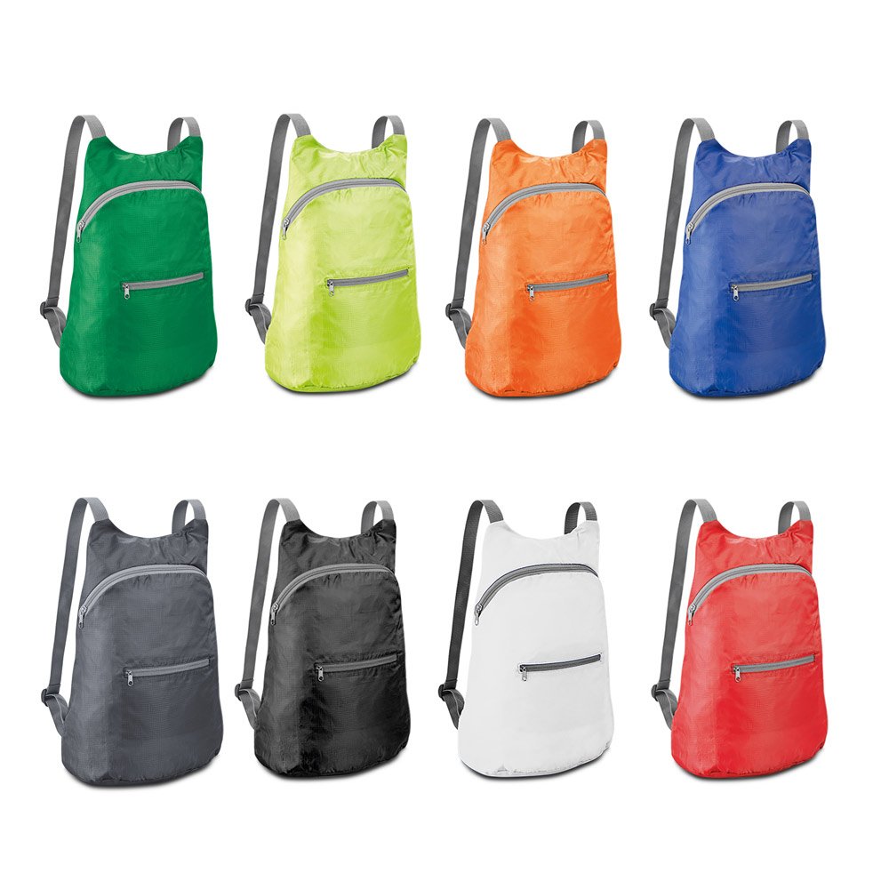 Mochila, dobrável, em 210D ripstop (8 L) SP-92669-133 na cor Cinza escuro