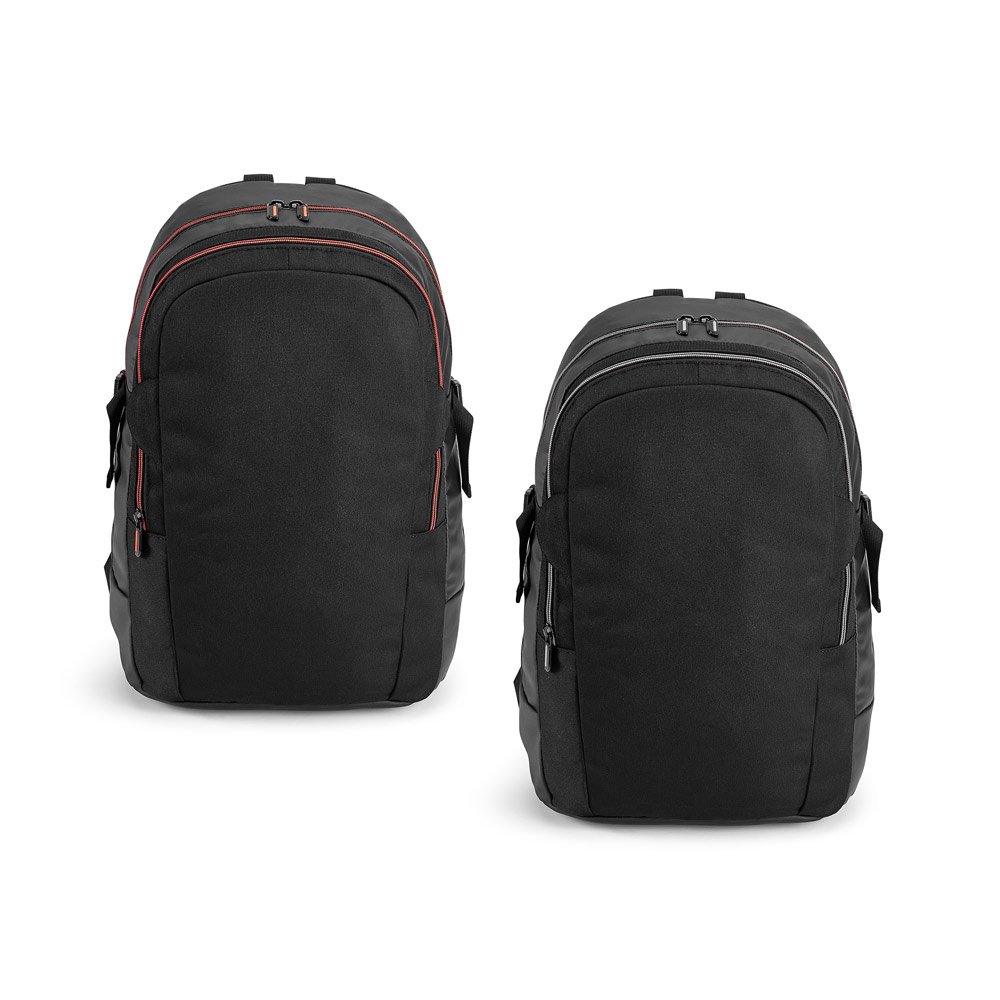 Mochila para notebook (17'') com 2 compartimentos, em 900D e c. sintético (18 L) SP-92677-114 na cor Azul royal