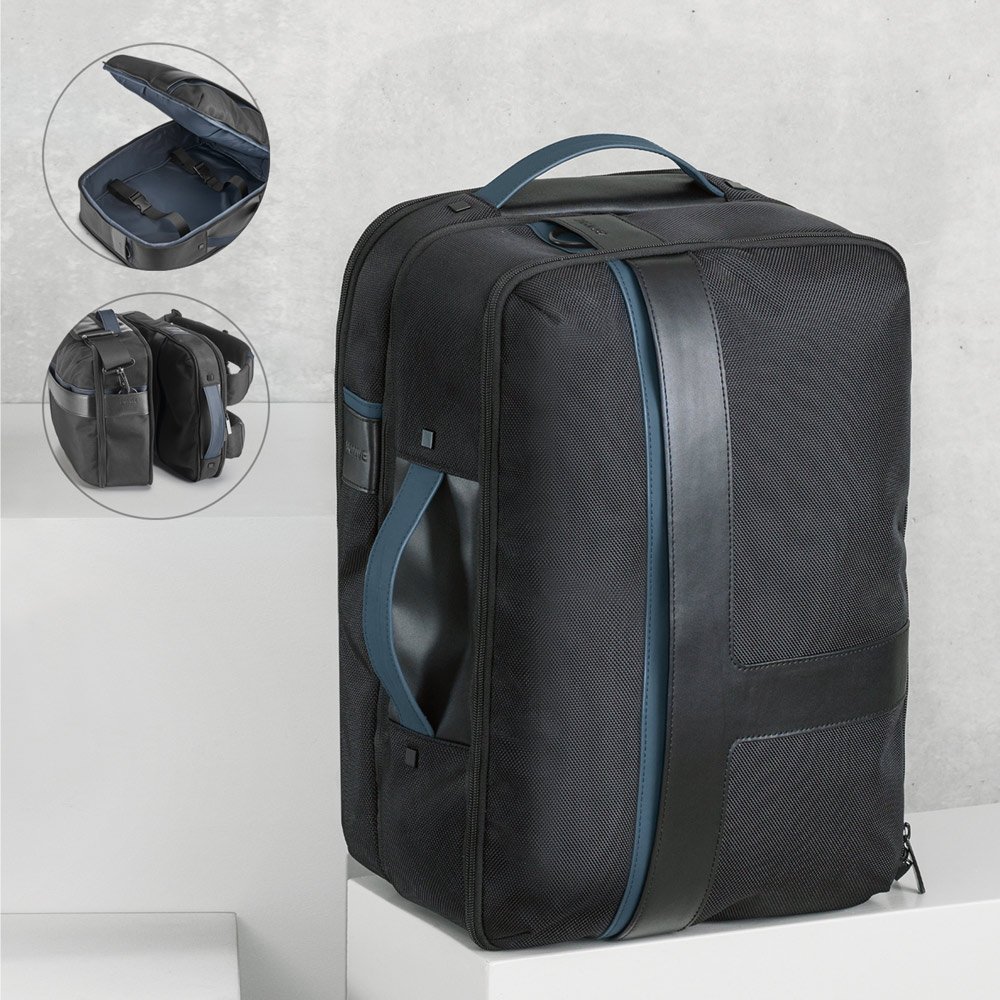Mochila 2 in 1 portátil (15'6'') em c. sintético 1680D (26 L) SP-92682-104 na cor Azul