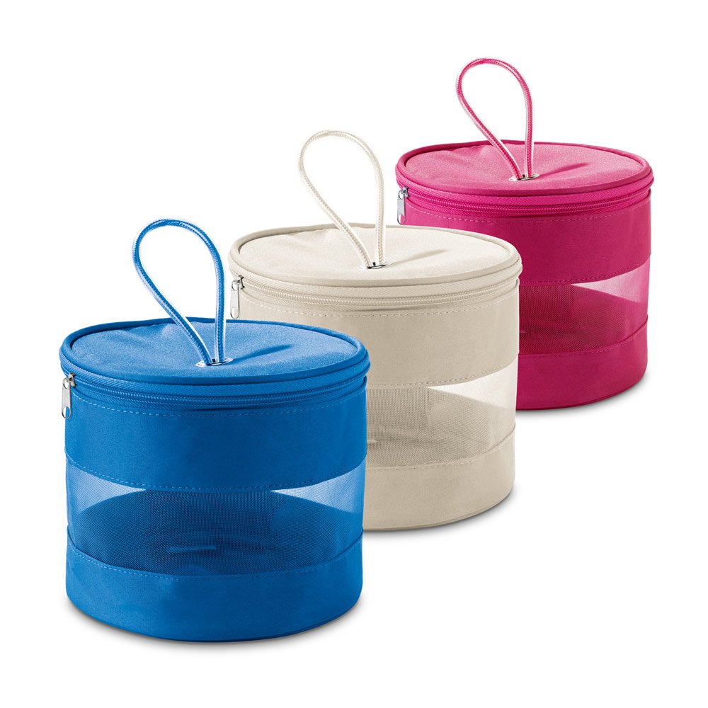 Bolsa de cosméticos SP-92716-131 na cor Bege