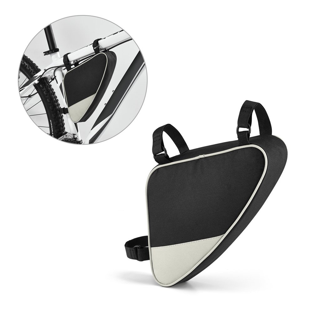 Bolsa para bicicleta em 600D SP-92799-123 na cor Cinza claro