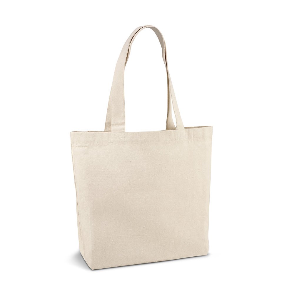 Sacola 100% algodão (180 g/m²) SP-92825-150 na cor Natural claro
