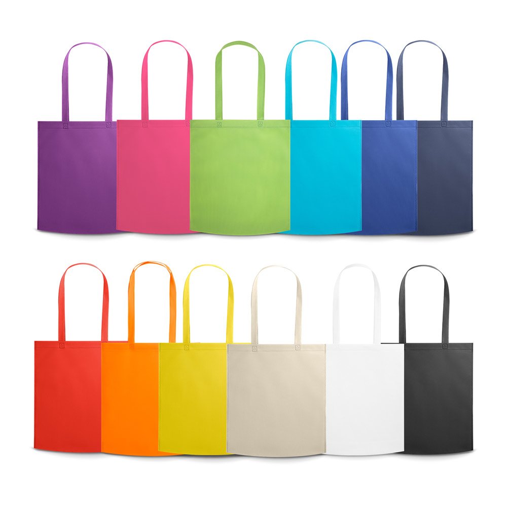 Sacola em non-woven (80 g/m²) termo-selada SP-92839-132 na cor Roxo