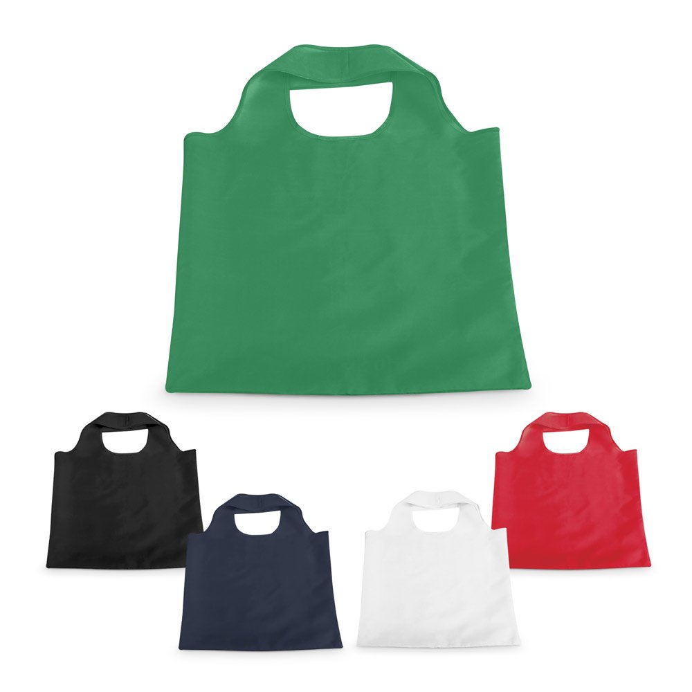 Sacola dobrável SP-92925-105 na cor Vermelho