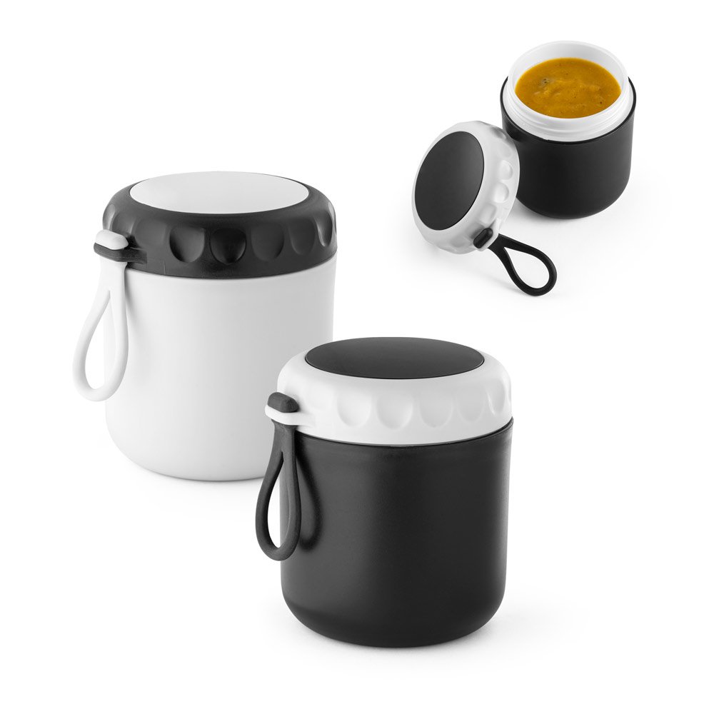 Recipiente térmico em PP 380 mL SP-93851-106 na cor Branco