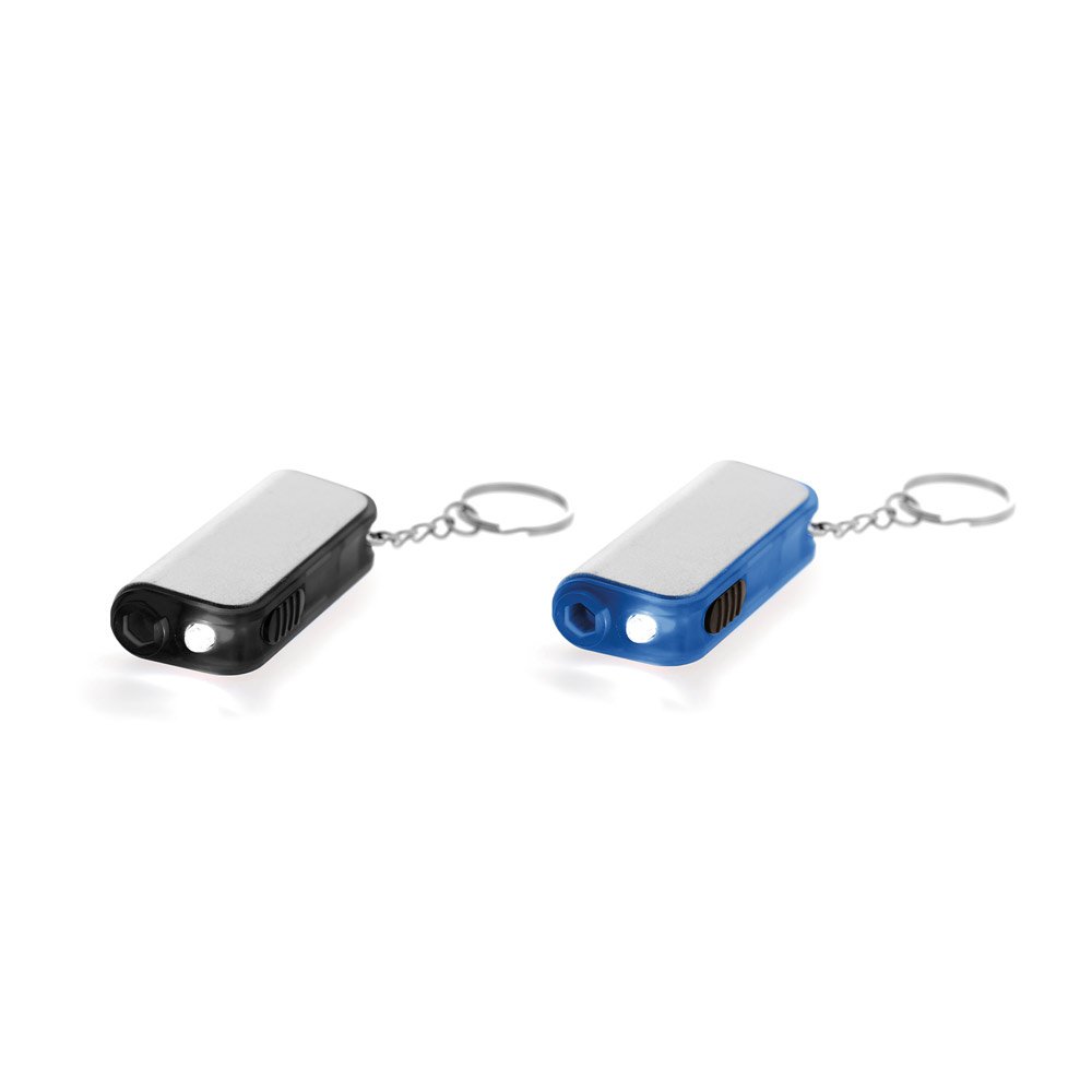 Chaveiro com lanterna LED e ferramenta SP-94006-104 na cor Azul