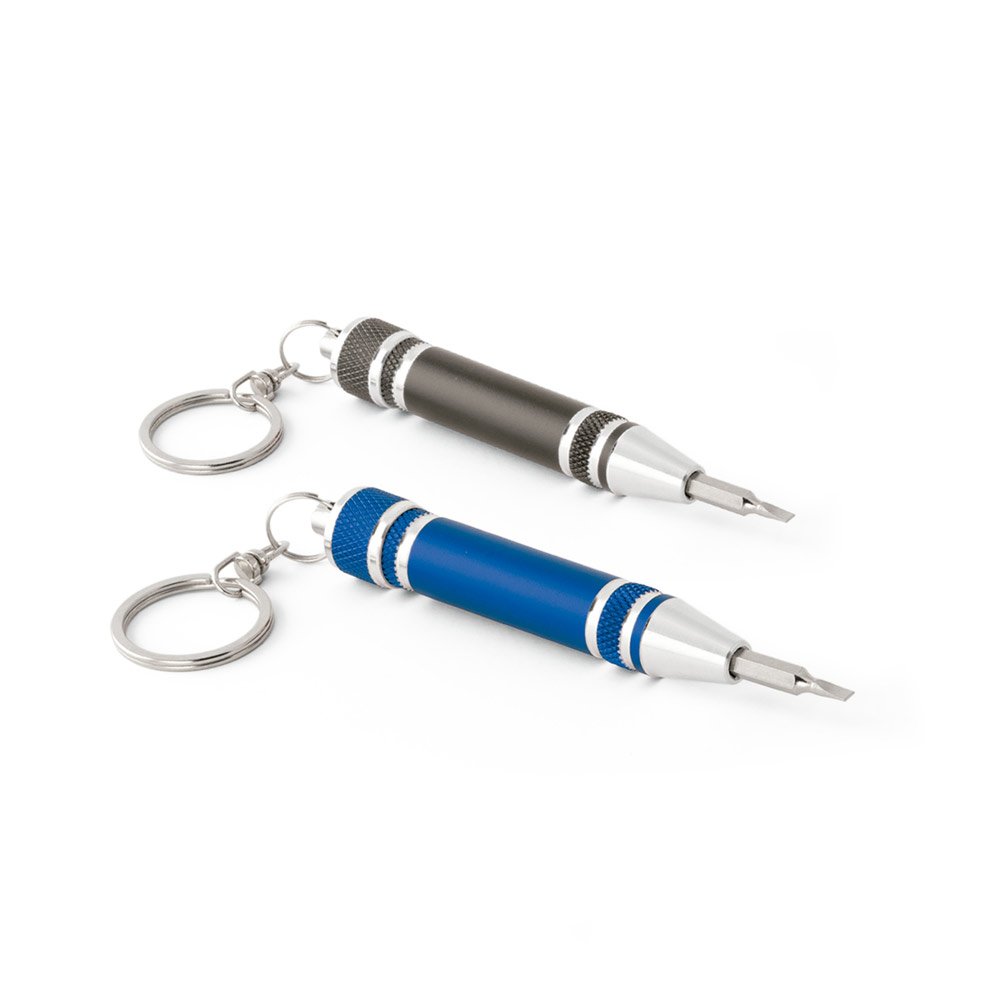 Conjunto de mini chave de parafusos em metal SP-94020-147 na cor Chumbo